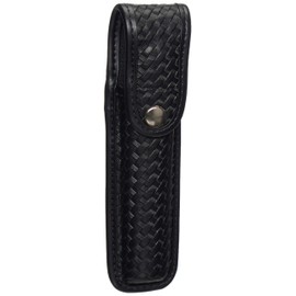 Bianchi AccuMold Elite Chrome Snap 7911 Covered Compact Light Pouch (Basketweave Black, Size 3)