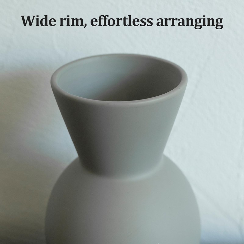 Fake Flowers in Vase for Centerpieces, Faux Flowers in Modern