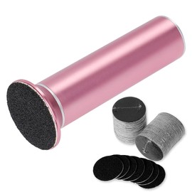 Electric Foot File Callus Remover for Women with 60 pcs Replaceable Sandpaper Discs - Electric Foot Grinder Pedicure Tool