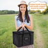 GwaOery Soft Cooler Bag 50L Insulated Picnic Lunch Thermal Food