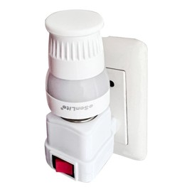 eSenlite Invisible Motion Retrofit Compact LED Light Fixture with Smart Sockets, Plug-in Adaptor