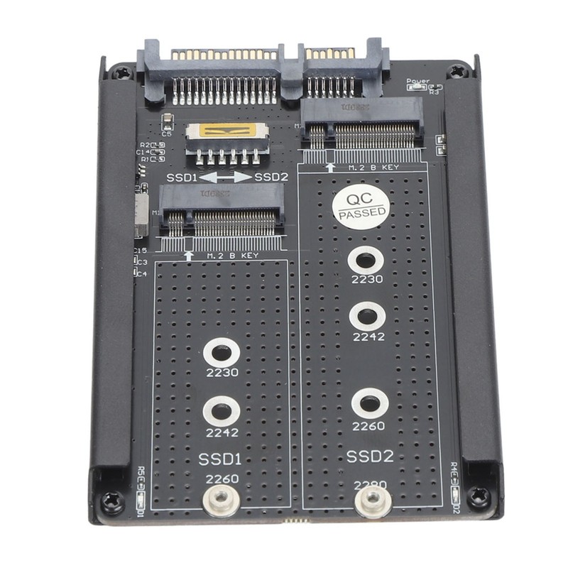 Dual NGFF B M Key M.2 SSD Card 6Gbps SATA