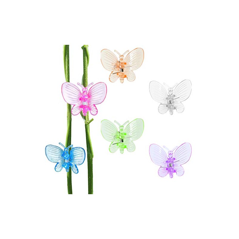 BEADNOVA Butterfly Orchid Support Clips - 30 Pack in Mixed