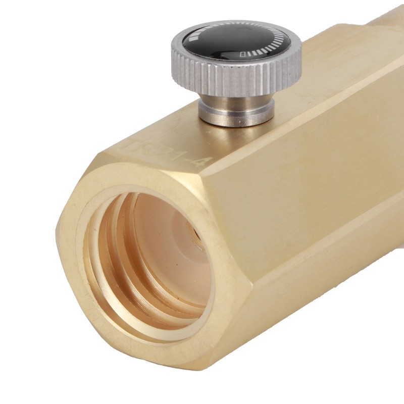 CO2 Refill Adapter Connector Kit W21.8-14 Soda Inflation Valve Cylinder