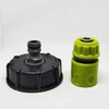 POWERTOOL Plastic Water Hose Pipe Adapter, 3PCS IBC AdapterPlastic Water