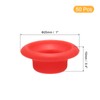 uxcell 50 Pcs Silicone Rubber Gaskets Washer, High Pressure Leak-proof
