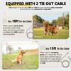 Professional Dog Runner Trolley System，Heavy Duty & Adjustable 50ft Dog