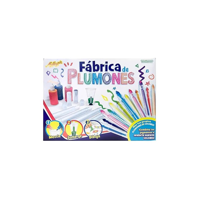 Mi Alegría 2131 Fabrica de Plumones, Multicolor