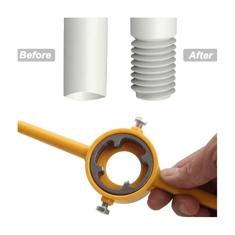 NestNook 6 Pcs NPT Die Thread Maker Tool Kit for