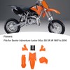 Motorcycle Fairing Cover Kit Orange Front Wheel Mudguard Splash Guard