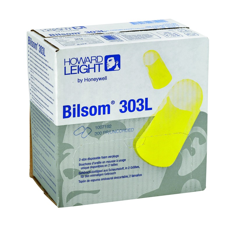Howard Leight by Honeywell 1007192 Large Bilsom 303 Uncorded Earplug