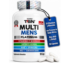 Testrol Multi Mens 90 Cápsulas Vitaminas y Minerales para Hombres