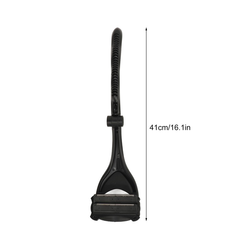 Back Hair Trimmer Safety Ergonomic Folding Handle Hypoallergenic Manual Back