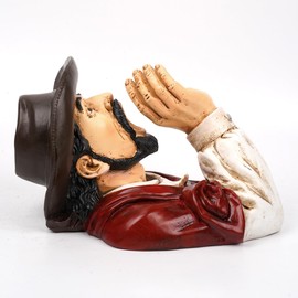 Will Art Museum Wine Rack, Wine Bottle Holder Decorative, Wine Holder, Single Wine Holder Stand, Wine Racks Countertop for Kitchen Home Bar Tabletop Decor