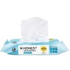 The Honest Company Fragrance-Free Sanitizing Alcohol Wipes, Antibacterial with Aloe,