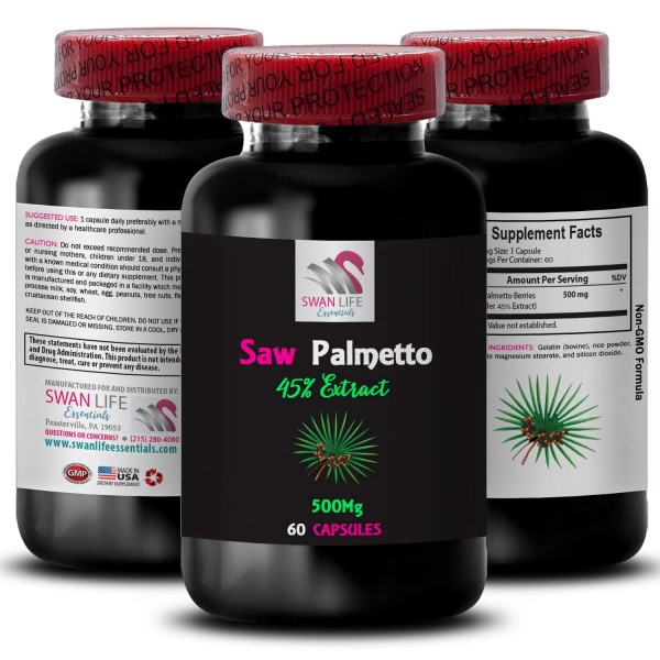 SWAN LIFE ESSENTIALS Daily Boost - SAW PALMETTO 45% EXTRACT