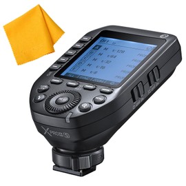 Godox XProII XProII-S Wireless Flash Trigger for Sony Camera, 2.4G Wireless Flash Transmitter HSS 1/8000S, Bluetooth Connection, TCM Transform Function, Large LCD Display (Xpro-S Upgrade)