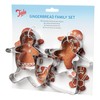 Tala Stainless Steel Gingerbread Family Cutters