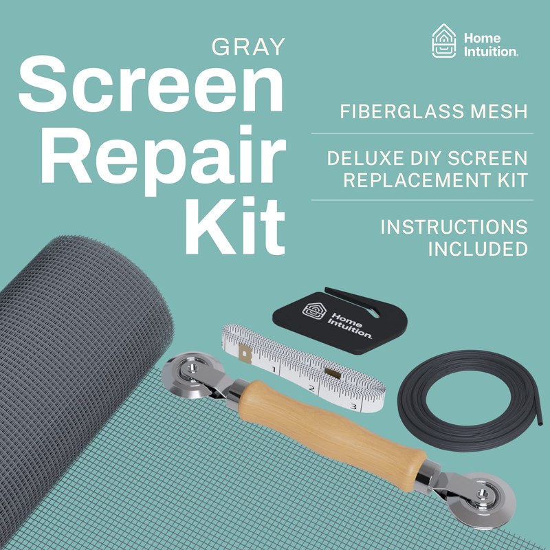 59x106 inch Windows and Screen Door Replacement Repair Kit with