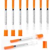0.5ml 31Ga 1/4-Inch (6mm) Disposable Dropper, Sterile Individually Wrapped, Pack