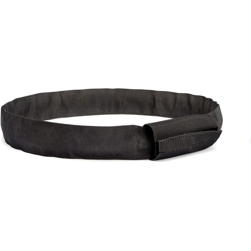 Riggatec Rundschlinge Steelflex Schwarz 1t, Nutzlänge:0,5 m - Umfang:1,0 m