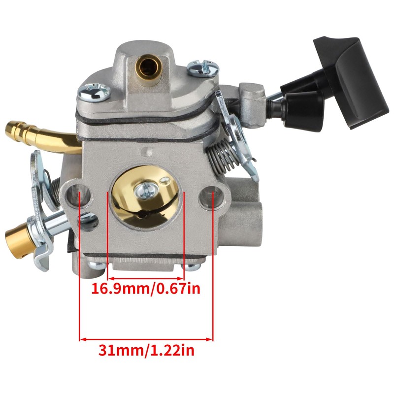 HUSWELL BR500 BR600 Carburetor Air Filter Kit for Stihl BR550