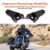 2 Inch Lowering Blocks Kit Fits 2002-2023 HarleyTouring Models/Road Glide/Street