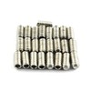 RuiLing 25PCS 1/4-20x1/2" Hexagon Hex Socket Set Screws 304 Stainless