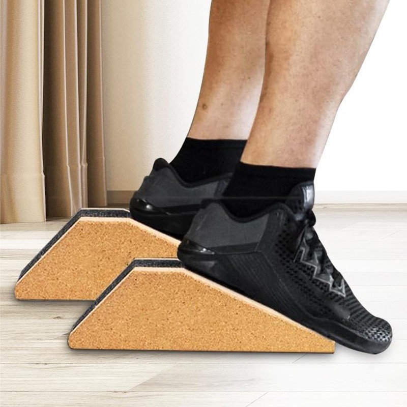 Professional Squat Wedges Block Non Slip Ramp Platform, Suitable for