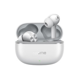 realme Buds T200 Lite Bluetooth in Ear Earbuds, 4 Mic, AI ENC para chamadas, 48 Horas de reprodução Total com carregamento rápido e jogos de baixa latência TWS (Storm Grey)