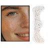 Poemtian 10pcs Glitter Freckles Face Tattoo, Gold Star & Dot