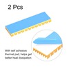 MECCANIXITY 2 Pack M.2 SSD Heatsink Cooler with Thermal Pad