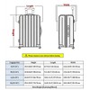7-Mi Travel Luggage Protector Suitcase Cover 19 - 30 Inch