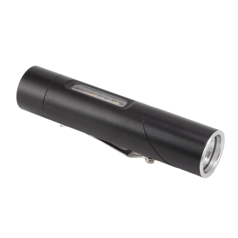 Mini Flashlight 90 Degree Tiltable Head LED Flashlight Magnetic Rechargeable
