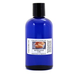 Crazy Candles 8oz Brown Sugar & Fig 8 Fl Oz Bottle (237ml) Premium Grade Scented Fragrance Oil
