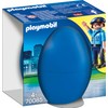 PLAYMOBIL 70085 Children’s Colourful Easter Egg Policeman with Sniffer Dog