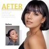 FFWTPY Hair Accessories, Clip-In Bangs with Temples, Fringe, Synthetic Extension,