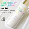 Prreal Sunscreen SPF 30 Glitter Sunscreen Pearlescent Brightening Shimmer Sunscreen,