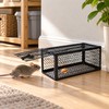 Reusable Metal Mouse Trap Cage for Indoor Rodent Control –