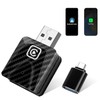 Zurligi 2 in 1 Wireless CarPlay Adapter & Android Auto