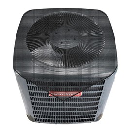 PATIO Outside AC Unit Mesh Cover with Bungee Cords Sturdy Summer Outdoor Air Conditioner Compressor Condenser Top Cover Keep Leaves Debris Out 32''x32''
