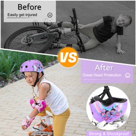 MHJY Fahrradhelm Kinder Jungen und Mädchen, Verstellbarer Kinderhelm 3-5-8-14 Jahre Baby, Geeignet für Laufrad, Roller, Skateboard & Fahrrad