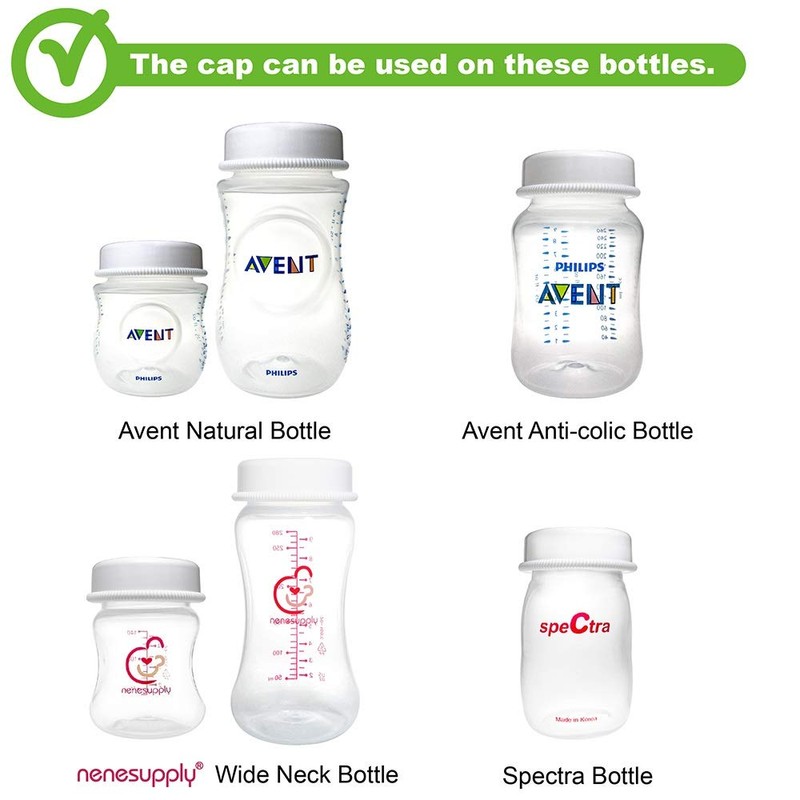 Nenesupply Travel Bottle Caps Lids Compatible with Nenesupply Bottle Spectra