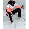 Women 2 Pieces Sweatsuit Sets Long Sleeves Jogging Suit Zip