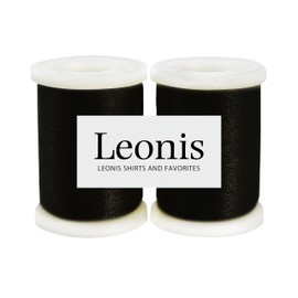 LEONIS Polyester All-Purpose Sewing Threads 110 Yards/100m 2pcs [ 78306 ]