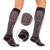 MICO Ski Socks, Medium, Wool + Lycra Fibre, High Performance,