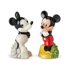 enesco ソルト＆ペッパー セット ミッキー オールド＆ニュー 6002271