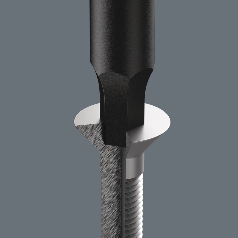 Wera 05118074001 Kraftform Micro 2054 Hexagon Electronics Precision Screwdriver, 0.05mm