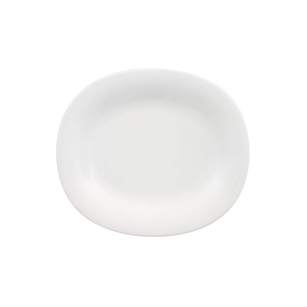 Villeroy & Boch New Cottage Basic Oblong Salad Plate, 9 x 7.5 in, White
