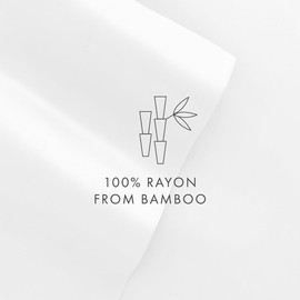 Linen Market - King Sheets - Cooling Bed Sheets Set - Deep Pocket Up to 16" - Breathable & Soft Bed Sheets & Pillowcases - Hotel Luxury Silky Soft - King Size Bed Sheets Set - 4 Piece, White